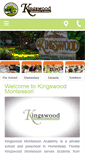 Mobile Screenshot of kingswoodmontessori.com